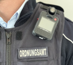 Die Bodycam des Ordnungsamtes der Stadt Aachen
