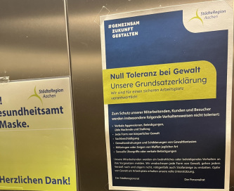 Grundsatzerklärung gegen Gewalt am Arbeitsplatz