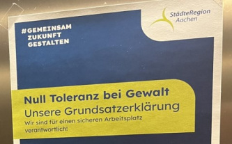 Grundsatzerkl&auml;rung gegen Gewalt am Arbeitsplatz